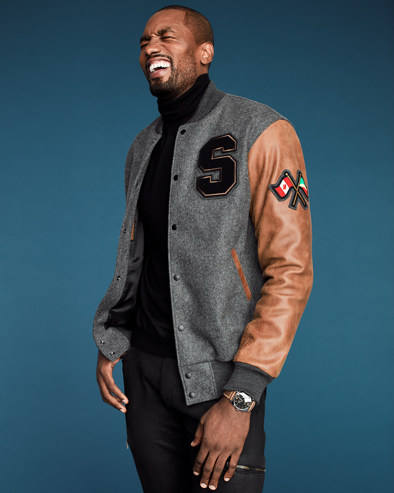 Serge Ibaka - Denim night #avecclasse #mravecclasse #mafuzzi